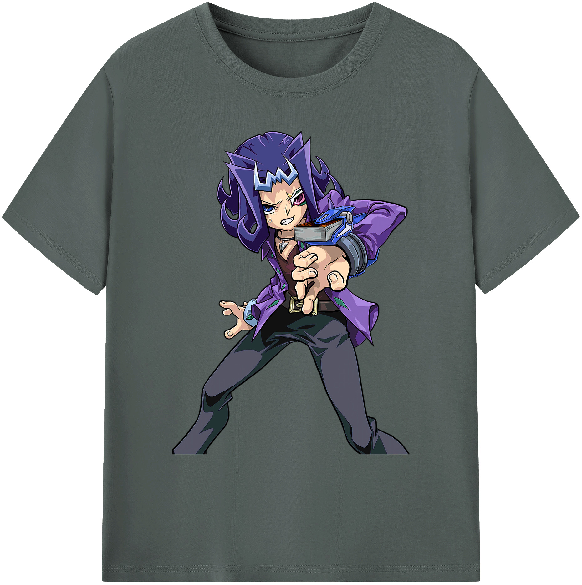 遊☆戯☆王 Yu-Gi-Oh! 綿100％ メンズ半袖Tシャツ｜肌触りやわらか＆通気性